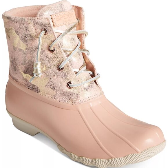 Sperry Saltwater Metallic Camo Duck Boots - Picture 1 of 15